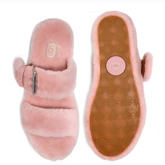 Brand new Pretty in Pink UGG slippers - Picture 3 of 3